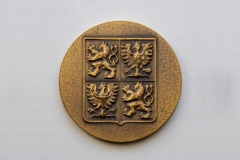 Pamětní medaile zadní strana